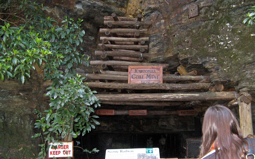 Katoomba Coal Mine Tunnel Entrance